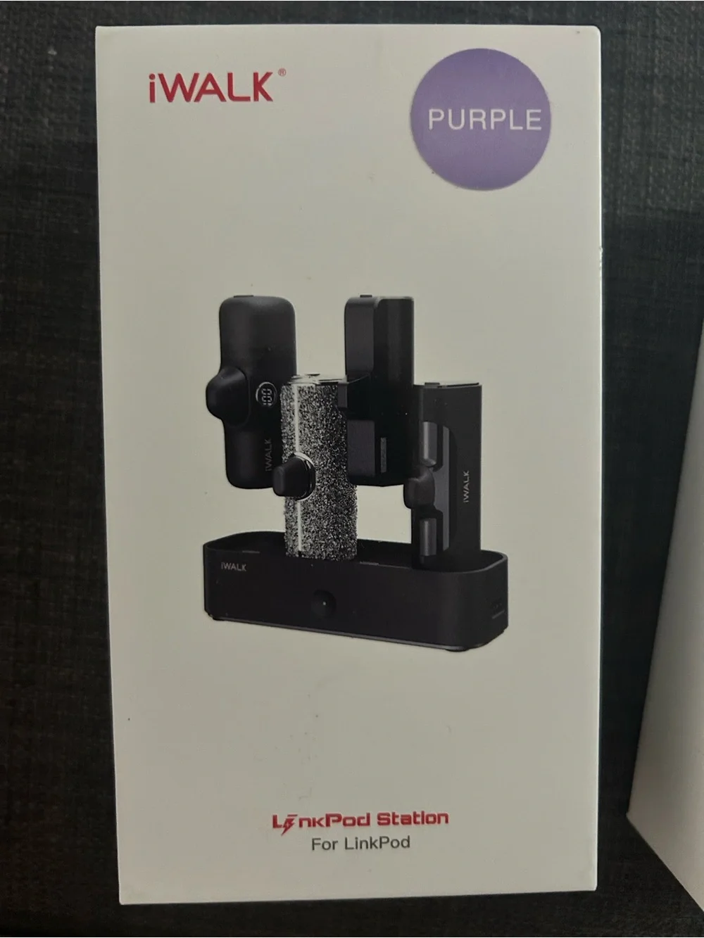 Purple iWalk Link Pod Station